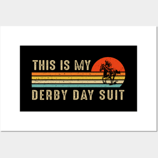 Derby Day 2024 Horse Racing, This Is My Derby Day Suit Posters and Art